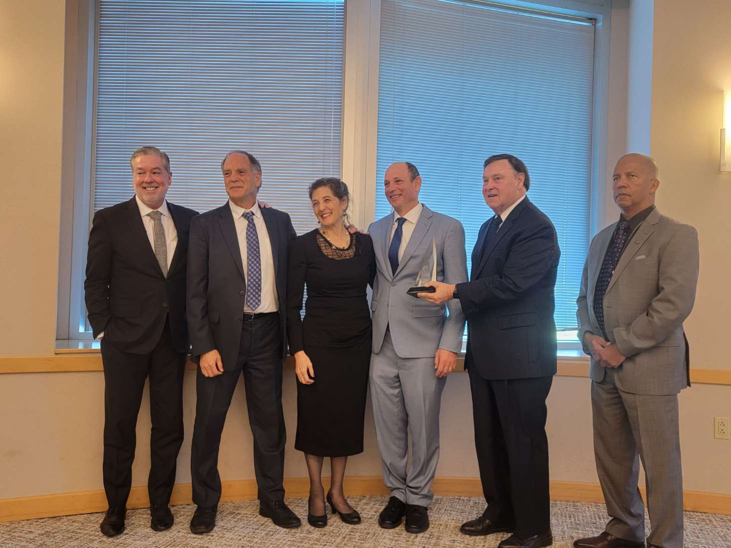 The Lindy Family Receiving The Becker Award