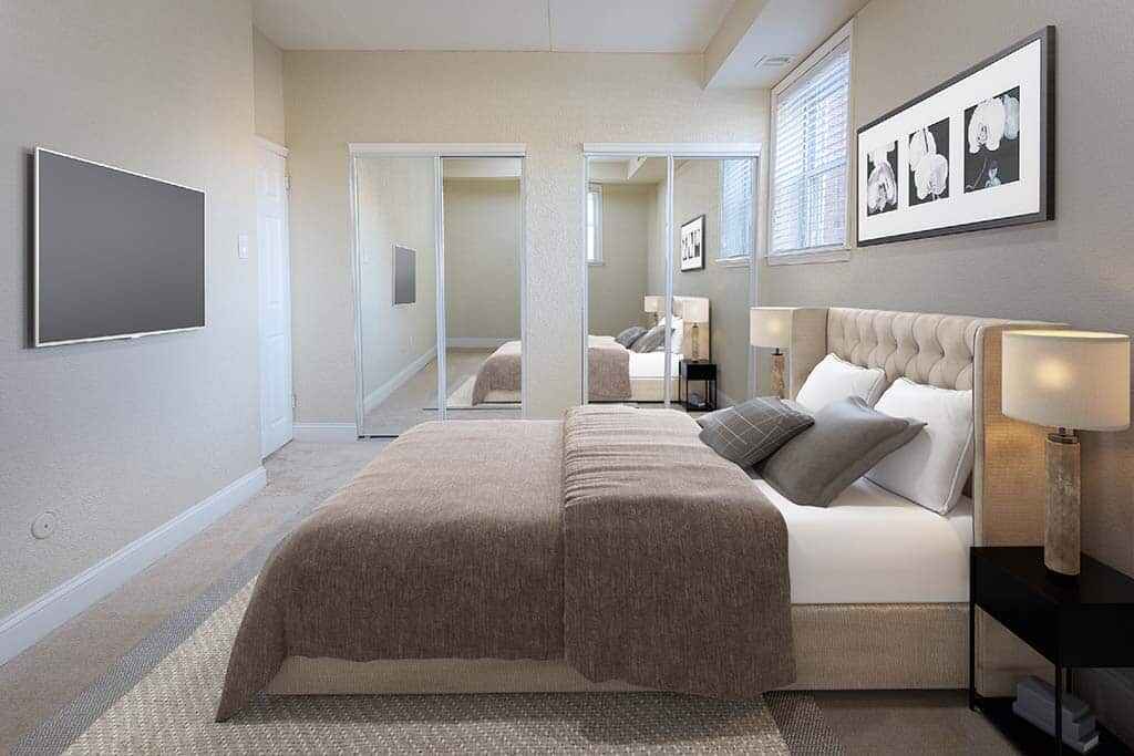 Furnished Bedroom