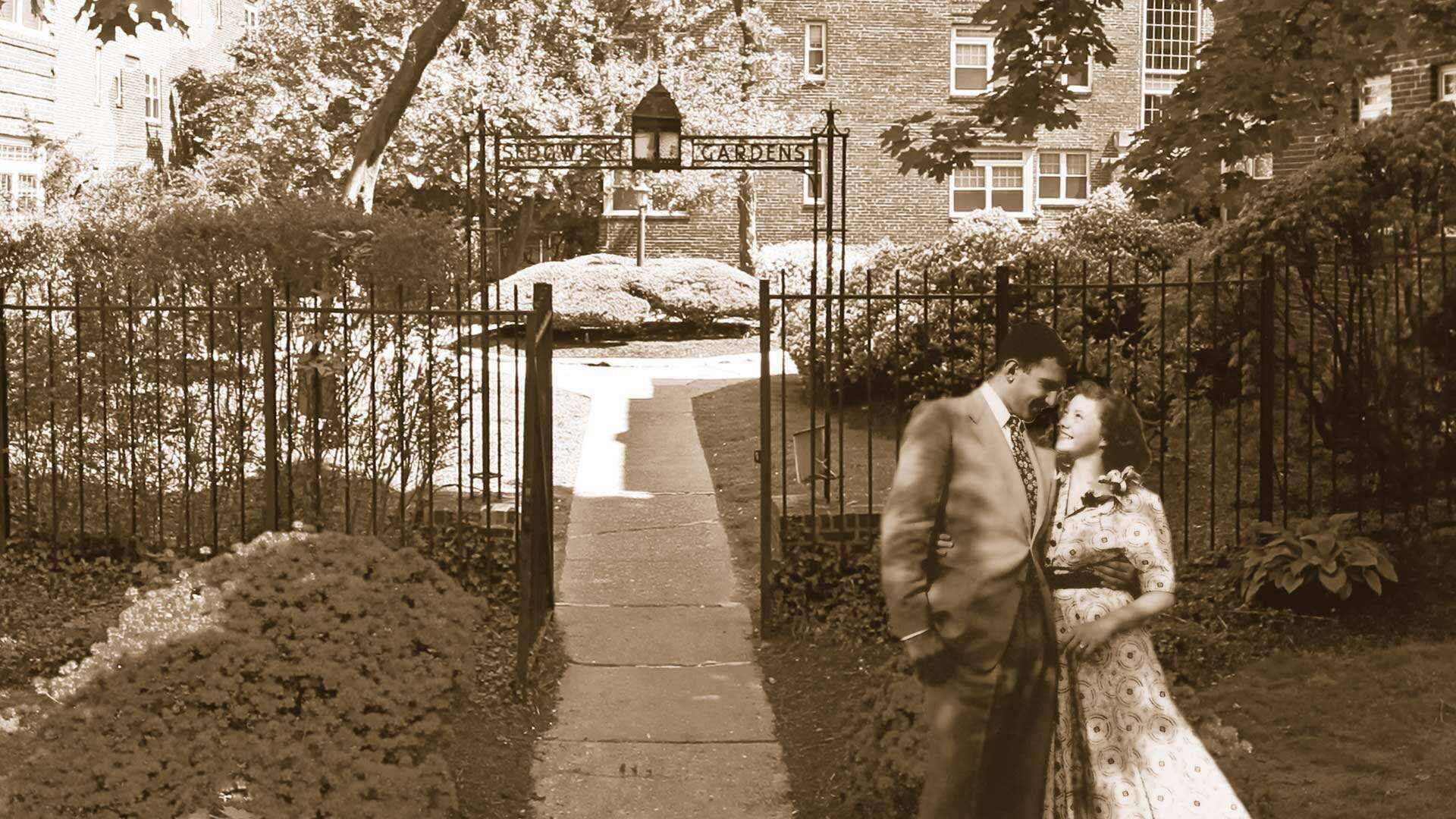 Vintage photo of Philip and Annabel Lindy
