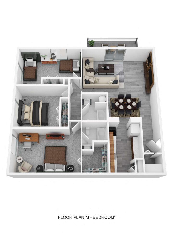 3 Bedroom