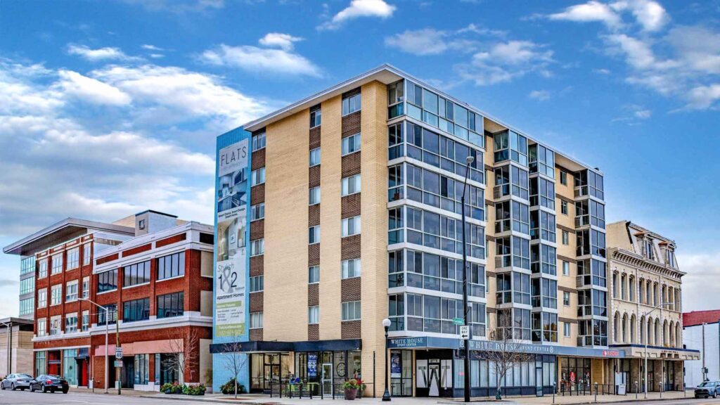 The Flats on Jefferson building exterior