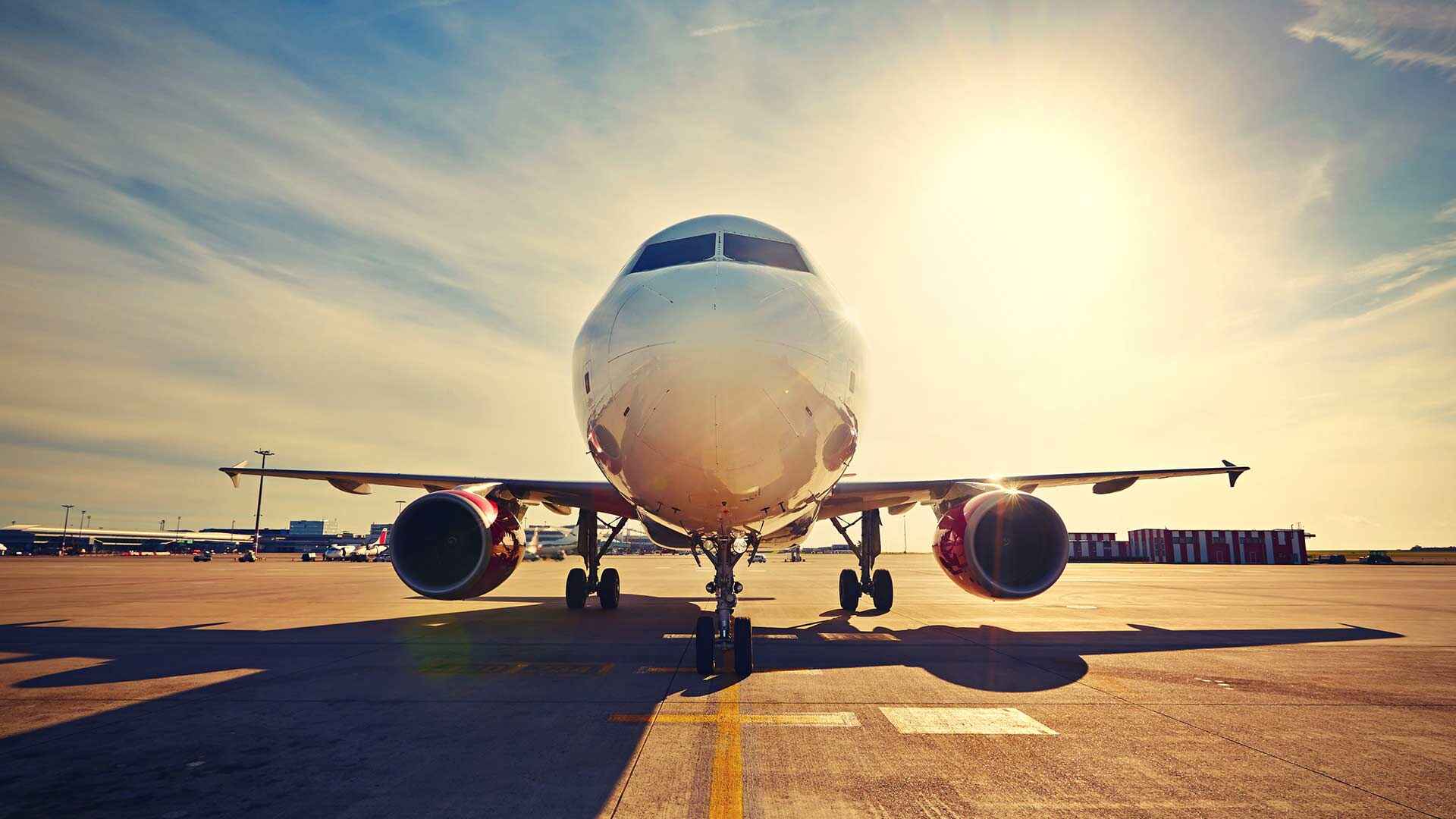 Airplane on the tarmac