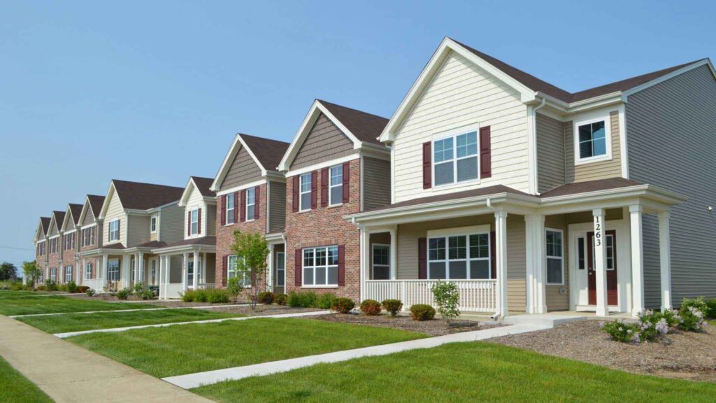 Randall Crossings Townhomes exteriors