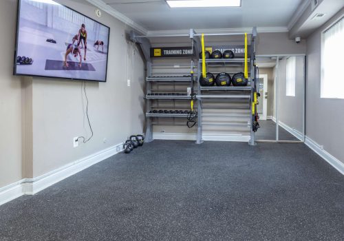gym with on demand fitness